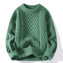 Emma – Oversized Sweater Med Rund Hals & Ribkanter