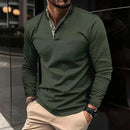 Lucas – Slim Fit Poloshirt Med Lange Ærmer