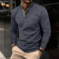 Lucas – Slim Fit Poloshirt Med Lange Ærmer
