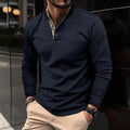 Lucas – Slim Fit Poloshirt Med Lange Ærmer