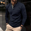 Lucas – Slim Fit Poloshirt Med Lange Ærmer