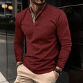 Lucas – Slim Fit Poloshirt Med Lange Ærmer
