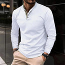 Lucas – Slim Fit Poloshirt Med Lange Ærmer