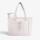 ToteNova - Quiltet Tote Taske med Polstret Laptoprum