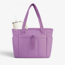 ToteNova - Quiltet Tote Taske med Polstret Laptoprum