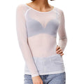 Sarah - Dame langærmet mesh top