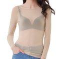 Sarah - Dame langærmet mesh top