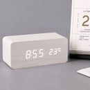 Elegant vækkeur med minimalistisk display