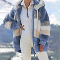 Lovisa - Oversized lang vinterfrakke i faux fur