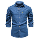 Emil- Emil casual denimskjorte i bomuld