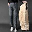 Unisex fleece joggingbukser med tykt, blødt for