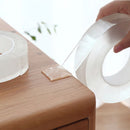 Dobbeltklæbende nanotape gennemsigtig - 2+1 Gratis