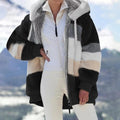 Lovisa - Oversized lang vinterfrakke i faux fur
