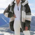 Lovisa - Oversized lang vinterfrakke i faux fur