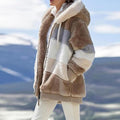 Lovisa - Oversized lang vinterfrakke i faux fur